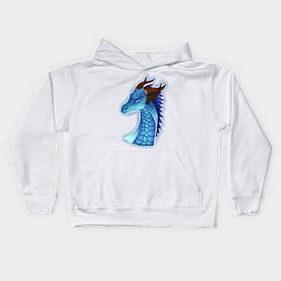 blue dragon Kids Hoodie